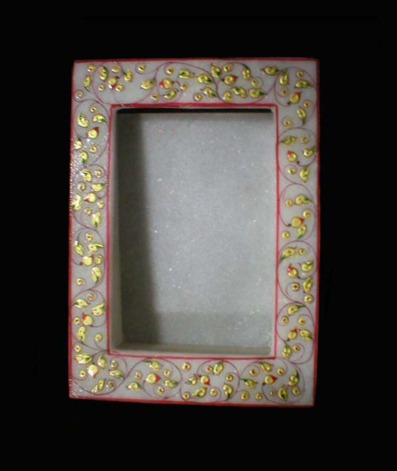 Manufacturers Exporters and Wholesale Suppliers of Marble Photo Frames Jaipur Rajasthan